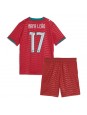 Detské Futbalové oblečenie Portugalsko Rafael Leao #17 MS 2026 Krátky Rukáv - Domáci (+ trenírky) Detské Futbalové oblečenie Portugalsko Rafael Leao #17 MS 2026 Krátky Rukáv - Domáci (+ trenírky)